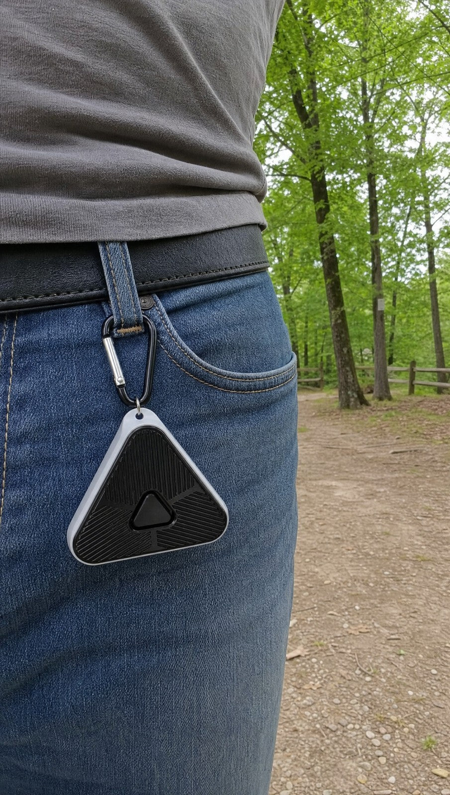 Wild Ward clipped to a belt loop